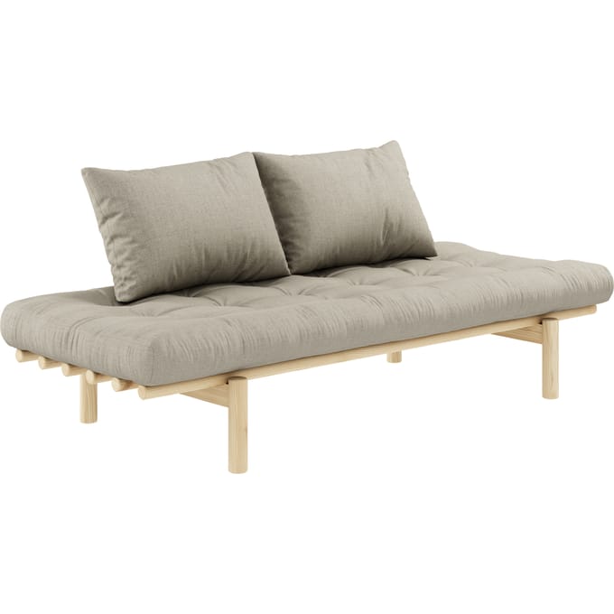 Karup Pace Daybed - 914 Linen - 101ClearLacquered