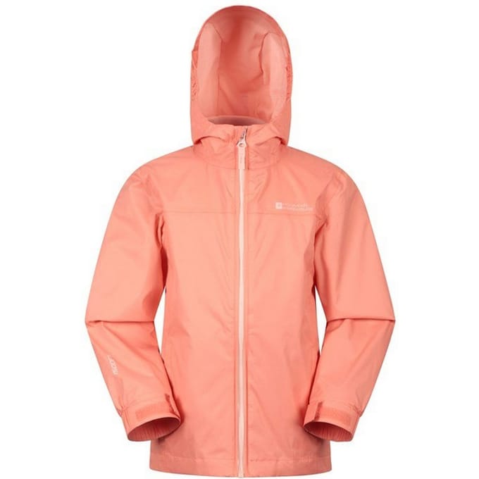 Mountain Warehouse Kinderen/Kinderen Torrent waterdichte jas met getapete naad (Koraal)