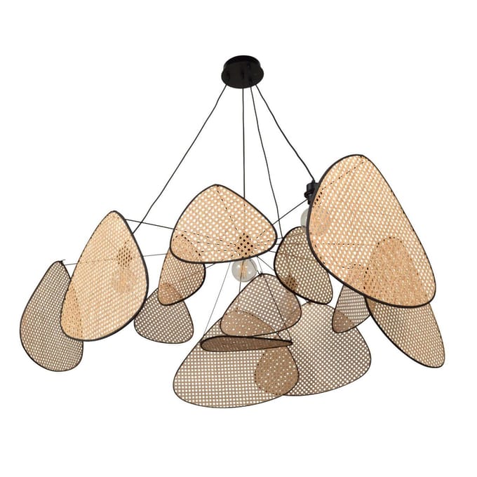 MARKET SET hanglamp Screen XXL, 90 cm, naturel, rotan