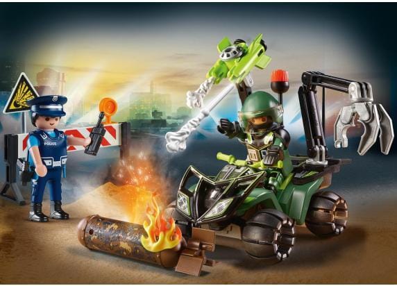 PLAYMOBIL Starterpack City Action Politie: gevarentraining - 70817