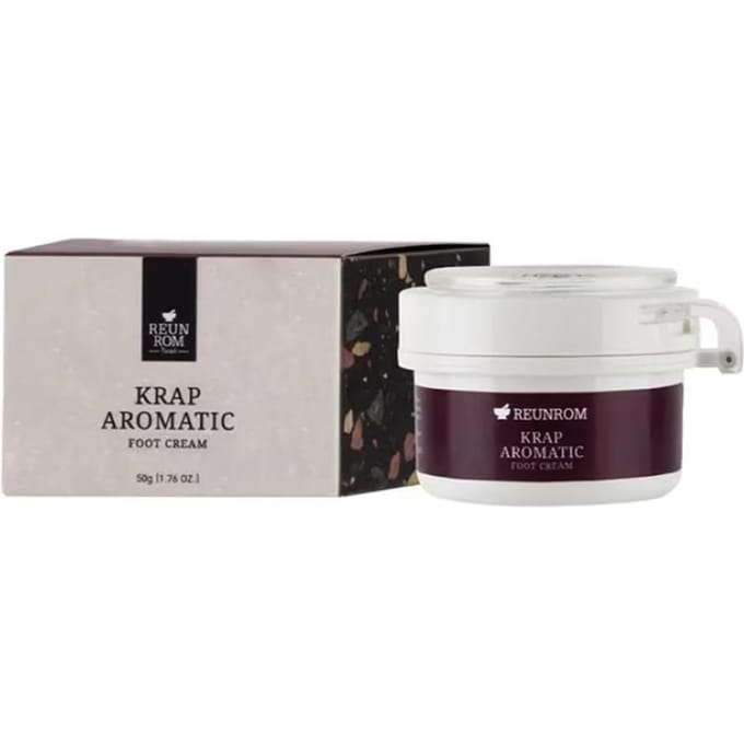 Reunrom Krap Aromatic Foot Cream 50 g. 50 g. white