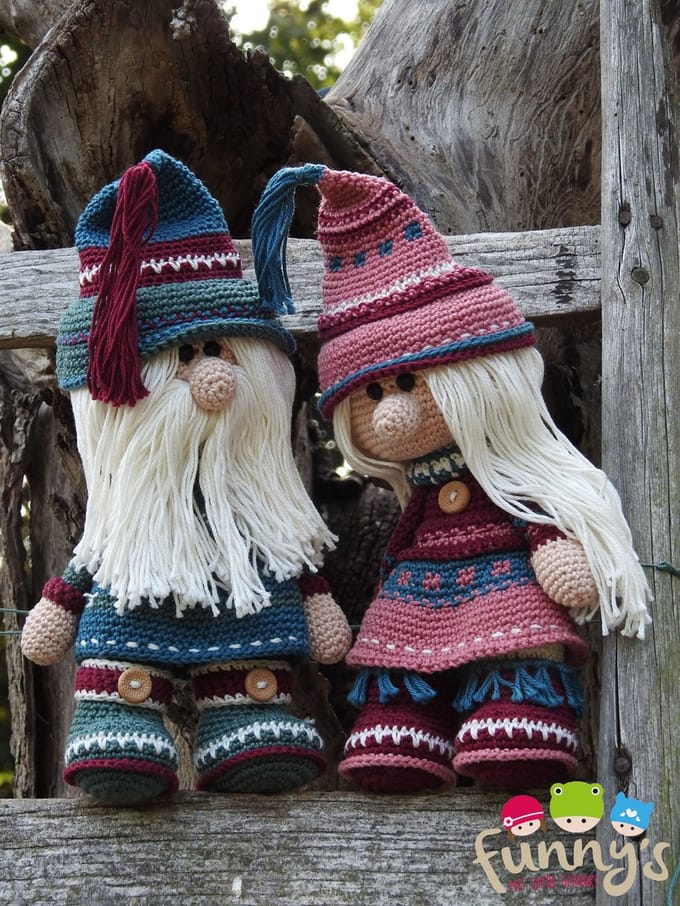 Haakpakket Funny Gnoomy set Winter