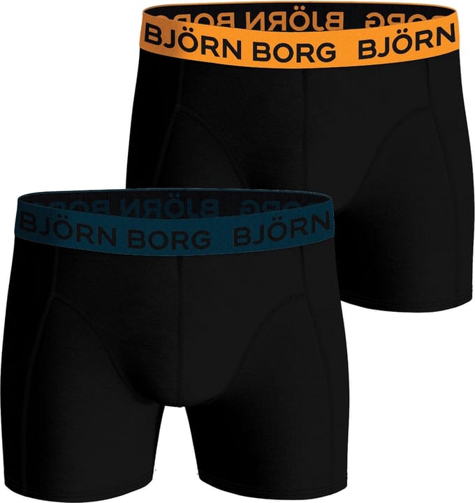Björn Borg Cotton Stretch boxers - heren boxers normale lengte (2-pack) - multicolor
