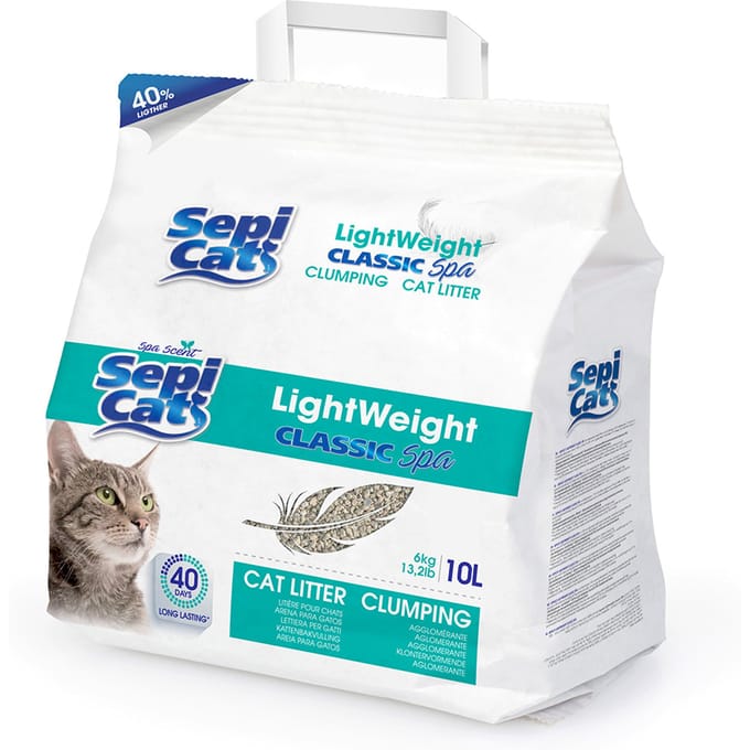 10l Sepicat LightWeight Classic Spa Kattenbakvulling