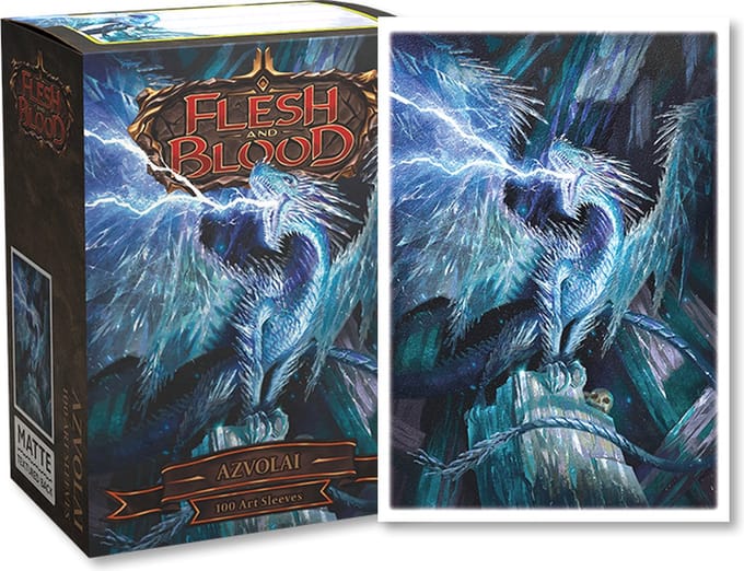 Dragonshield Box 100 Sleeves Brushed Art: FAB Azvolai