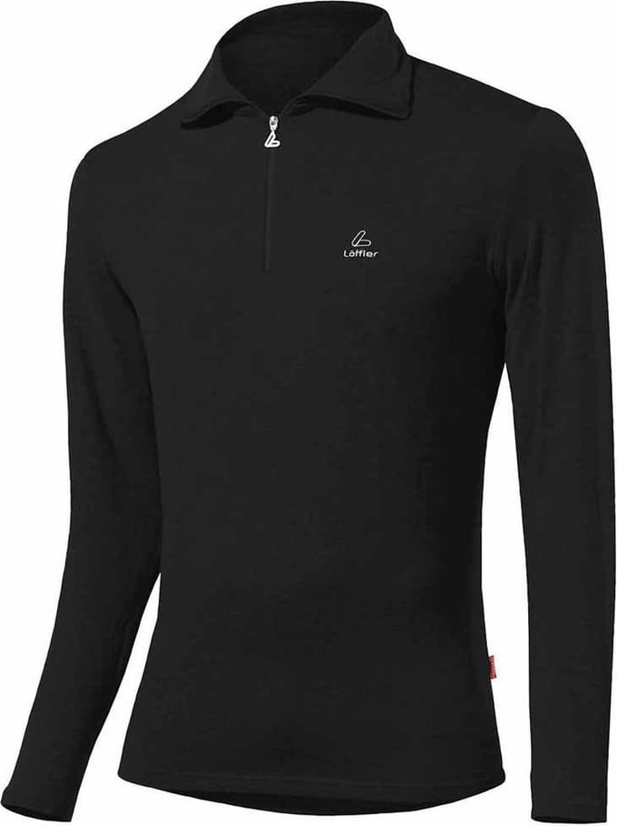 Loeffler Transtex Basic T-shirt Met Lange Mouwen Zwart L Man