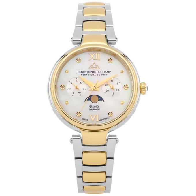 Christophe Duchamp Diamond Etoile dames Horloge 36mm CD7601-4