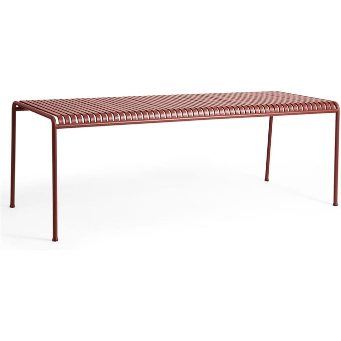 HAY Palissade tafel - iron red - 220 x 90 cm