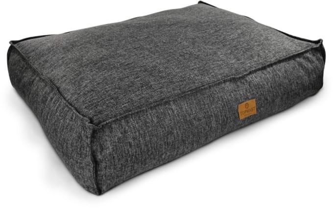 Topmast Hondenkussen Riva - Extra Dik Matras - Antraciet - 80 x 55 x 24 cm