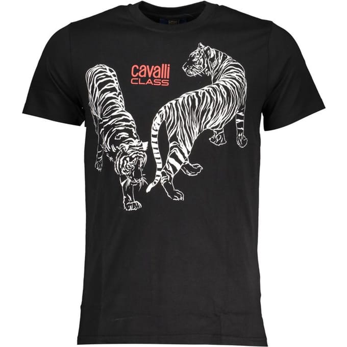 Tijger Graphic T-shirt Korte Mouwen Ronde Hals