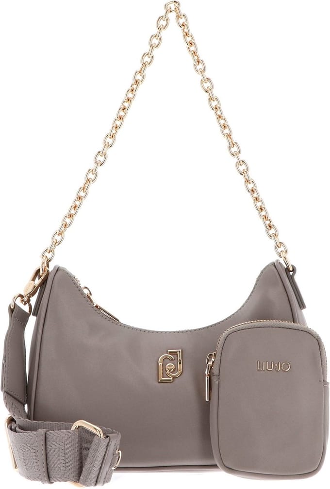 LIU JO Schoudertas Achala ESC Hobo Mushroom Taupe