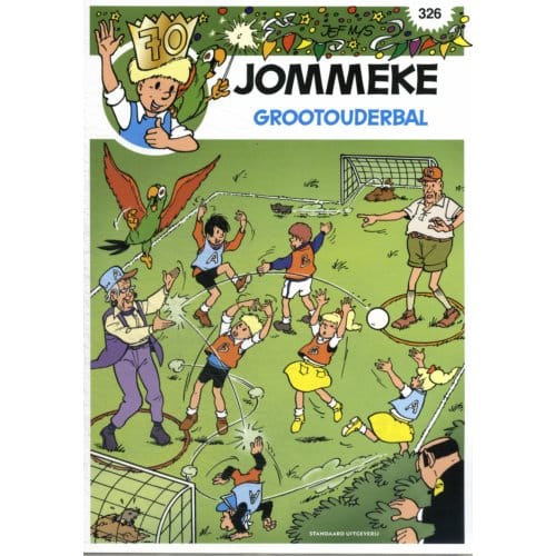 Grootouderbal - Jommeke Strip - Kristof Berte