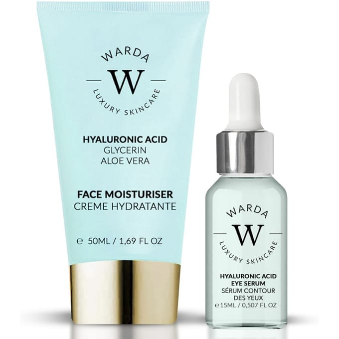 Warda Luxury Skincare Hyaluron dagcrème & serum set
