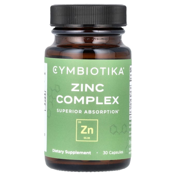 Cymbiotika, Zinkcomplex, 30 capsules