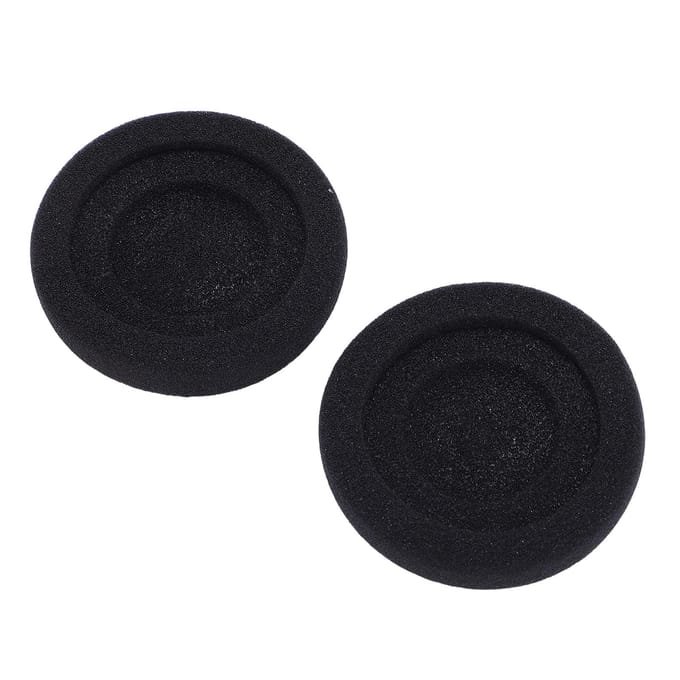 6 stuks Vervangende Oorkussens voor Evolve 20 20se 30 30II 40 65 65+ Hoofdtelefoon Vervangende Oorkussens black