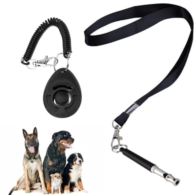 Professionele hondenfluitjes voor training, 2 stuks met polsband