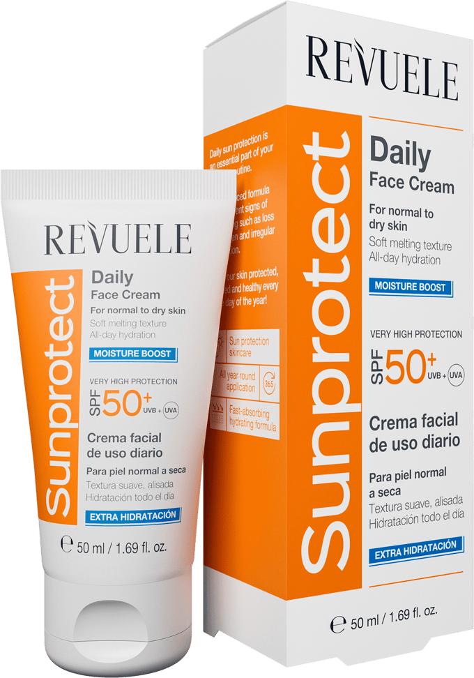 Revuele - Sunprotect Daily Face Cream Moisture Boost SPF 50 - 50ml