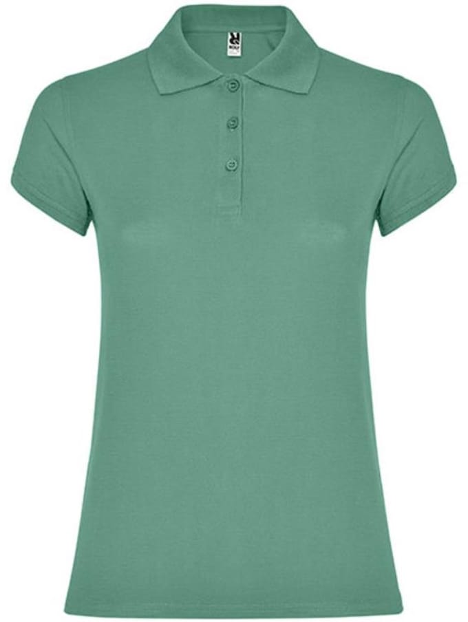 Roly - Star Dames Polo - Dark Mint 164 maat M