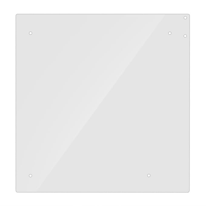 Boîtier d'ordinateur Overlock Acrylique Transparent Open Frame Support de Base DIY Pour Carte Mère ITX white
