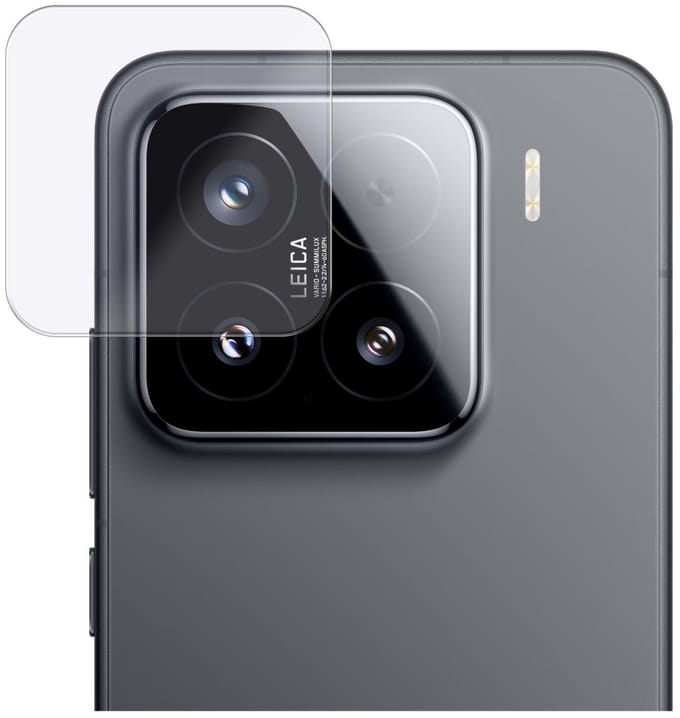 Rosso Camera Protector Geschikt voor Xiaomi 15 | Camera Lens Bescherming | Case Friendly | Ultra Dun Glas | Transparant