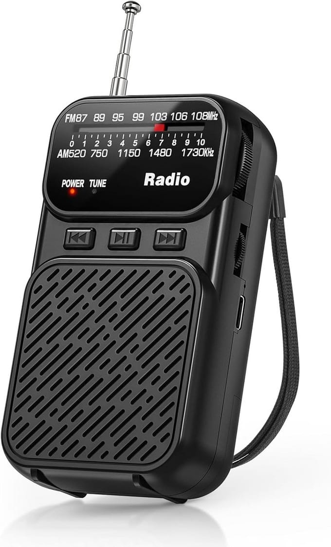 Draagbare Digitale Radio met Sterk Signaal en Noodfuncties