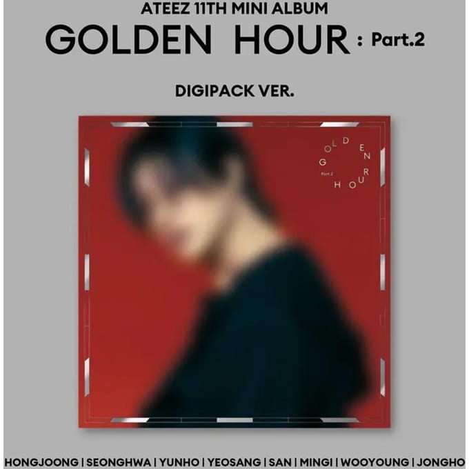 ATEEZ - [GOUDEN UUR : DEEL 2] 11e EP-album DIGIPACK Wooyoyung