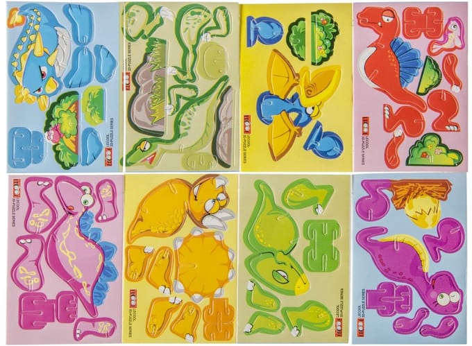 Duckiez 3D Puzzel Monteren Dino - 48 stuks