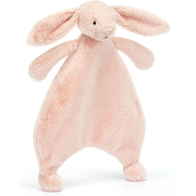 Jellycat knuffeldoekje bashful bunny blush