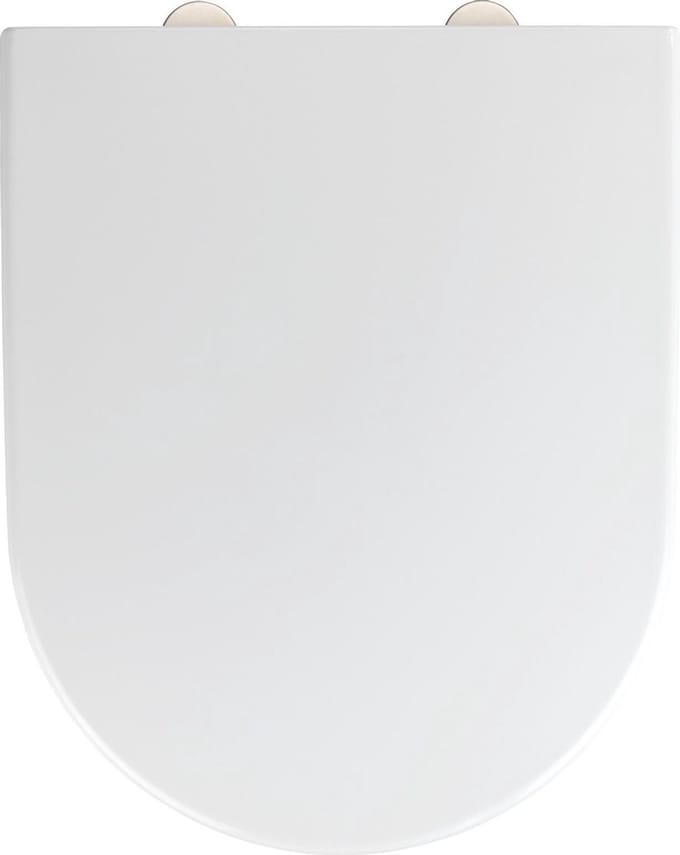 Wenko Toiletbril - Rvs - Matzilver