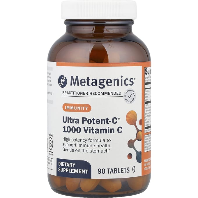 Metagenics, Ultra Potent-C® 1000 Vitamine C, 90 comprimés