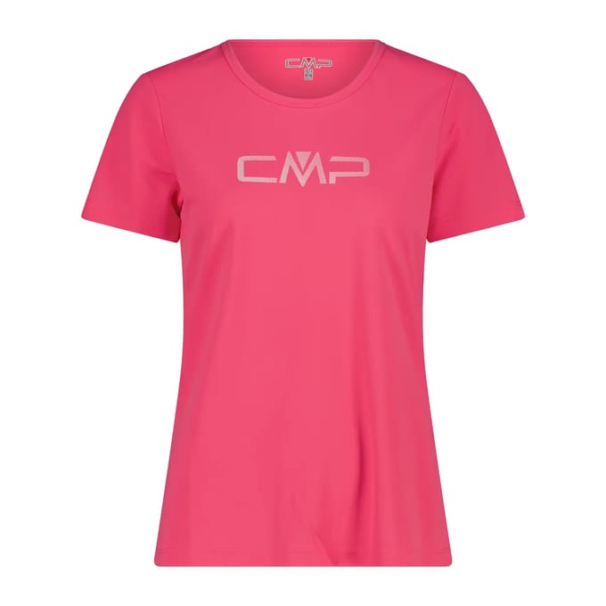 T-shirt met ronde hals met logo dames CMP