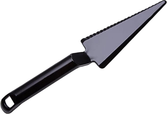 Actrbl cake lifter - luxe taartschep - zwart - voor cateraar, horeca en bakkerij - 4 stuks