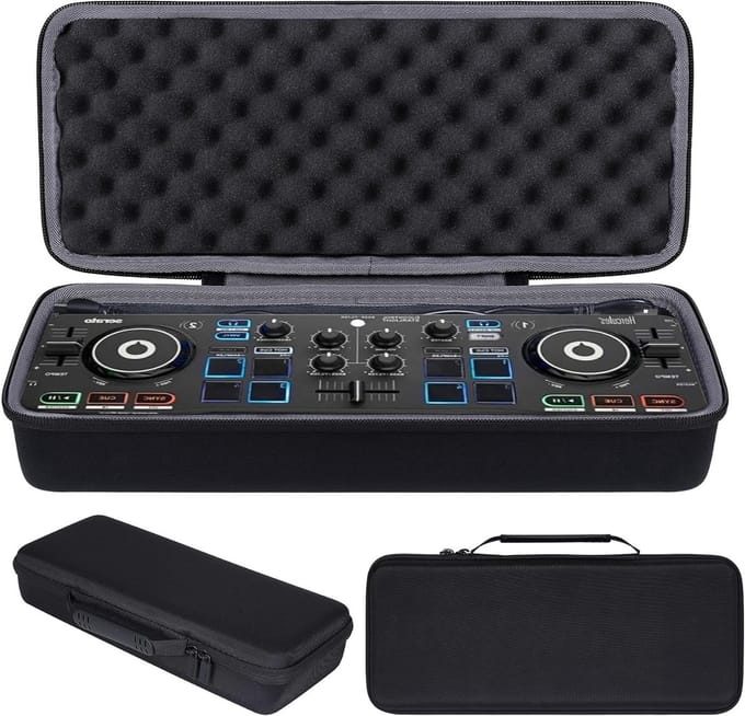 Duurzame Hard Case voor Portable USB DJ Controller - Bescherming voor Hercules DJControl Starlight, Ideaal voor Reizen en Opslag