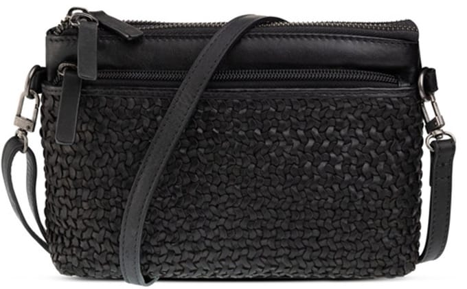 Bag2Bag Leren Schoudertasje Ninfa Black