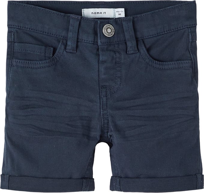 Name it bermuda jongens - donkerblauw - NMMsofus - maat 80
