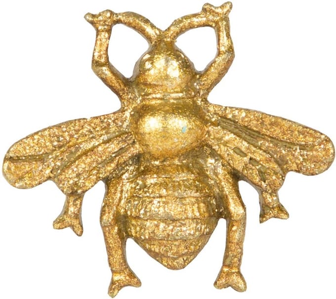 Gouden bij ladeknop - Sass & Belle