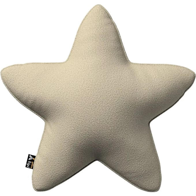 Kussen Yellow Tipi Lucky Star Boucle