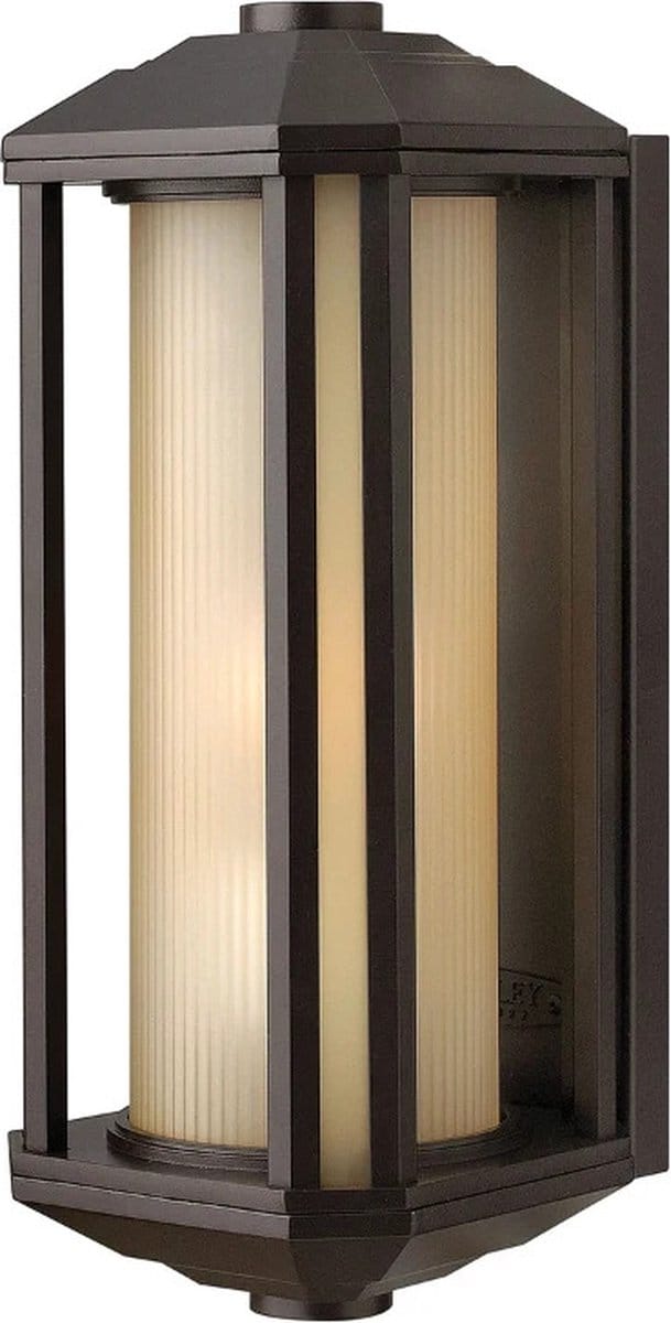 Hinkley LED Wand Buitenlamp Castelle | 1X E27 Max 60W | IP44 | Dimbaar | Bronze