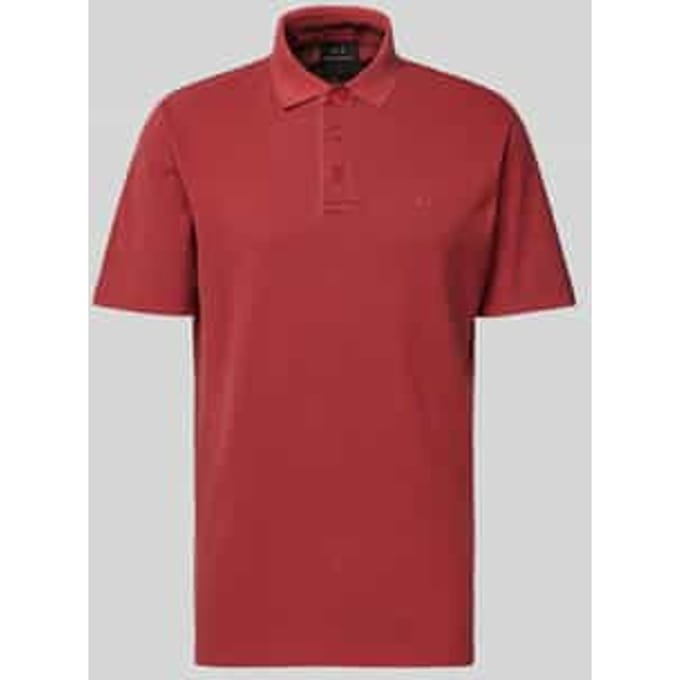 Poloshirt met korte knoopsluiting