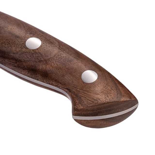 SOPHIOR Koksmes 21 cm - Duits Staal en Walnoothout - In Geschenkdoos
