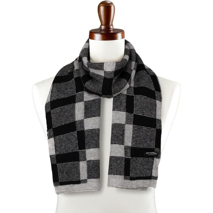 Peterson - Herensjaal - Lang - Winter - Ruitpatroon