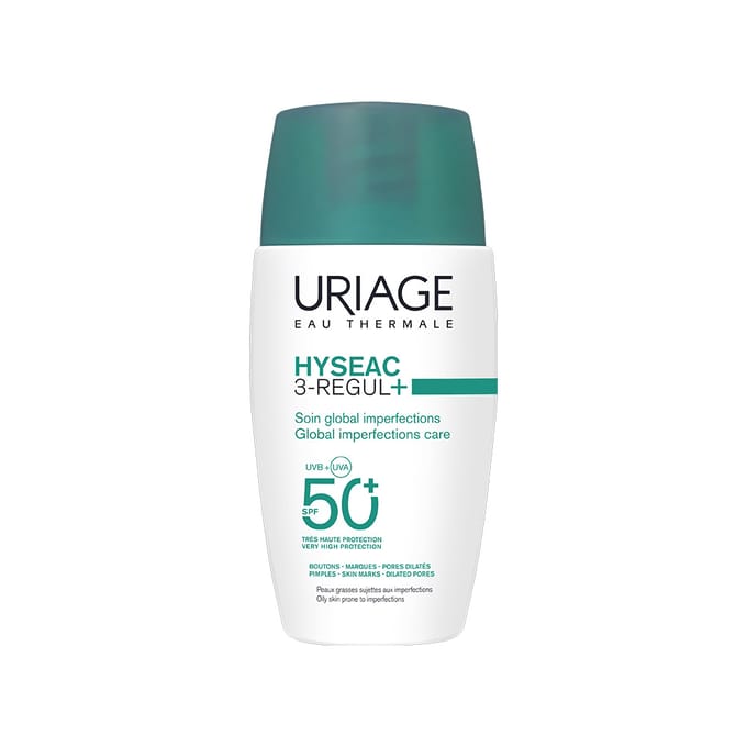 Uriage Hyseac 3-Regul+ Verzorging Tegen Onzuiverheden SPF50+ 50ml