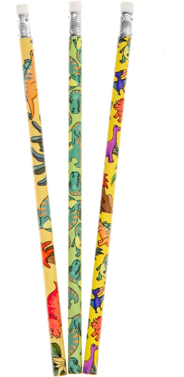 Duckiez Potlood Dino - 12 stuks
