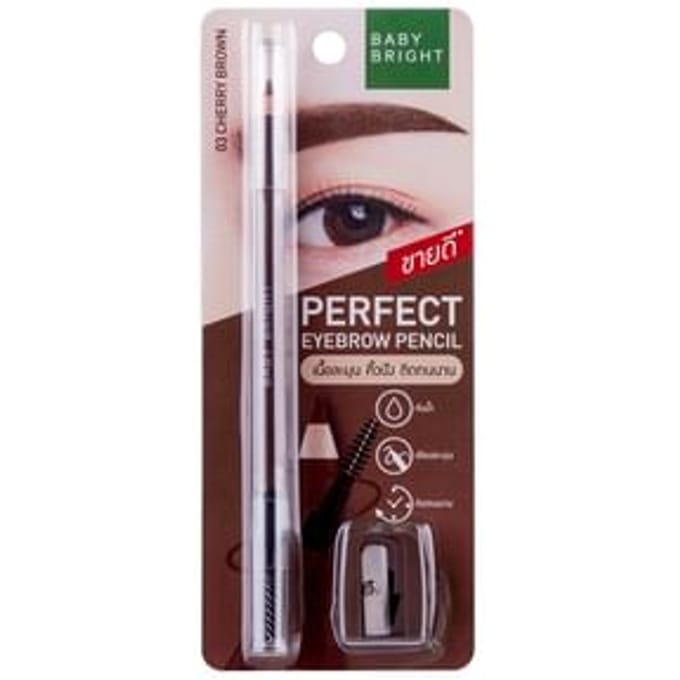 Baby Bright - Perfect Eyebrow Pencil 03 Cherry Brown