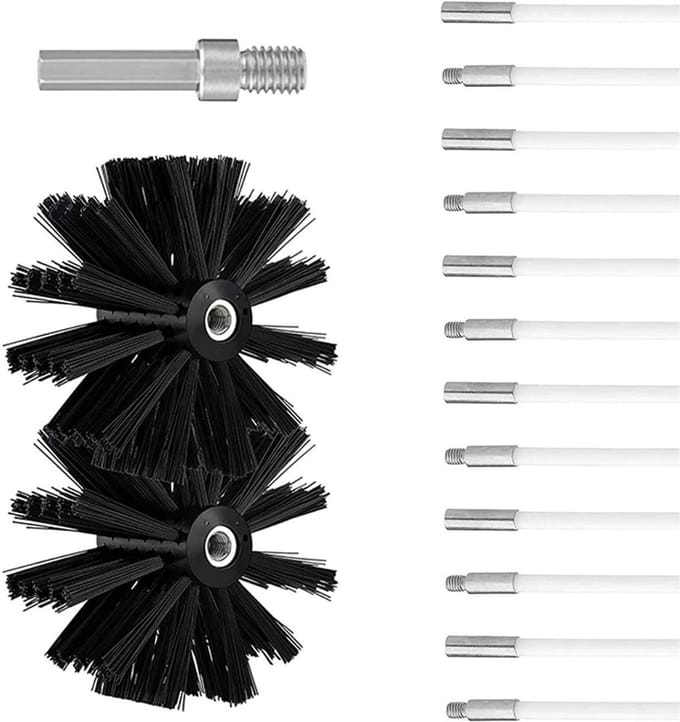 CLVP® Schoorsteenveegset - Schoorsteenveger - Schoorsteenborstel