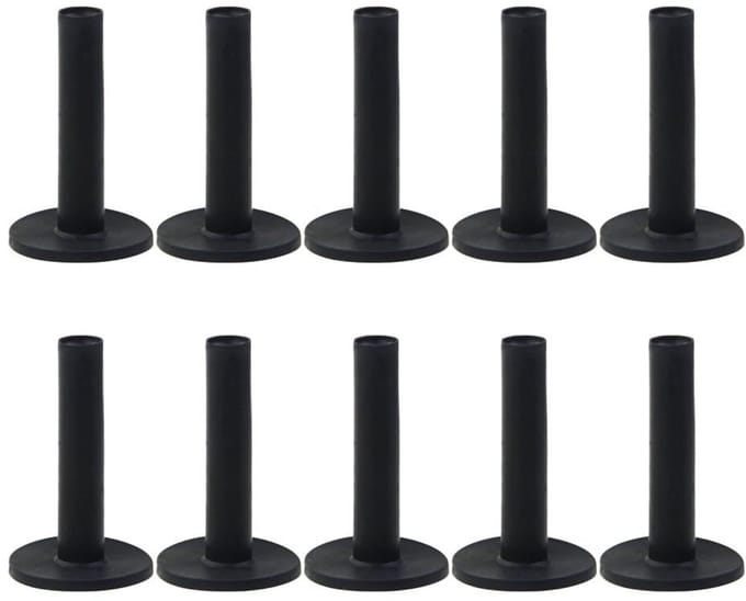 Dailygoods - Rubber Golf Tees - 10 stuks 58/68/85 mm Golf Accessoires