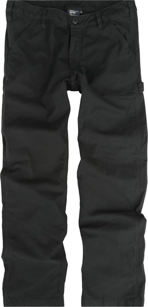 Vintage Industries Ackley broek Cargobroeken zwart M Katoen - Basics