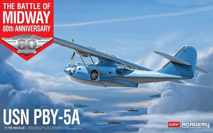Acad-12573 usn pby-5a catalinabattle of midway1:72