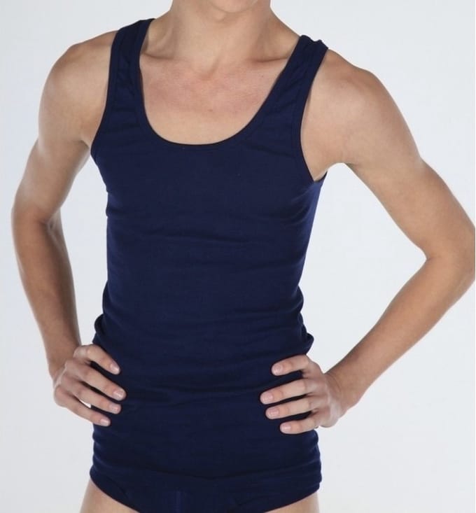 3x Navy Beeren heren hemd - maat M