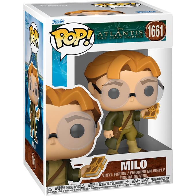Funko! - Funko POP Vinyl Atlantis TLE - Milo